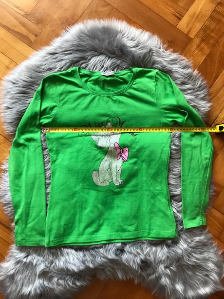 Dámske zelené tričko, m