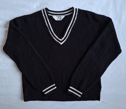 Pulover pletený, h&m,146