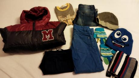 Balík oblečenia,veľ.122, 122–134