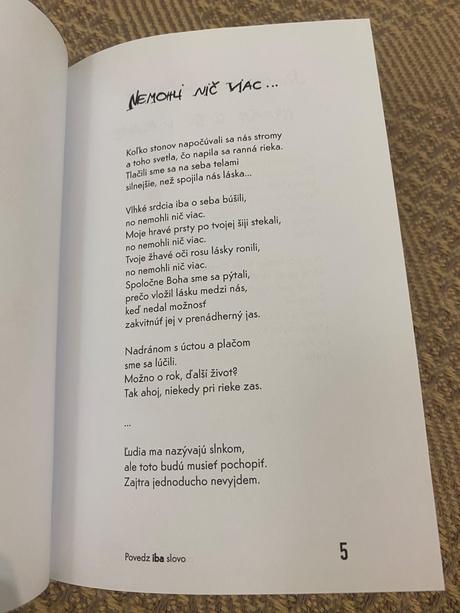 Povedz iba slovo janka sofia thomková pavel hirax,