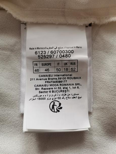 Blúzka, camaieu,46
