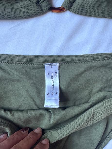 Khaki bikiny c&a dámske ako nové s-m, c&a,m