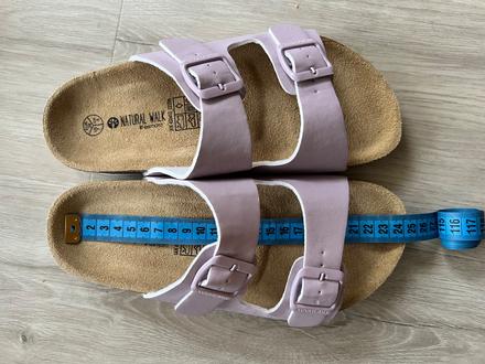 Šľapky, prezuvky, 38