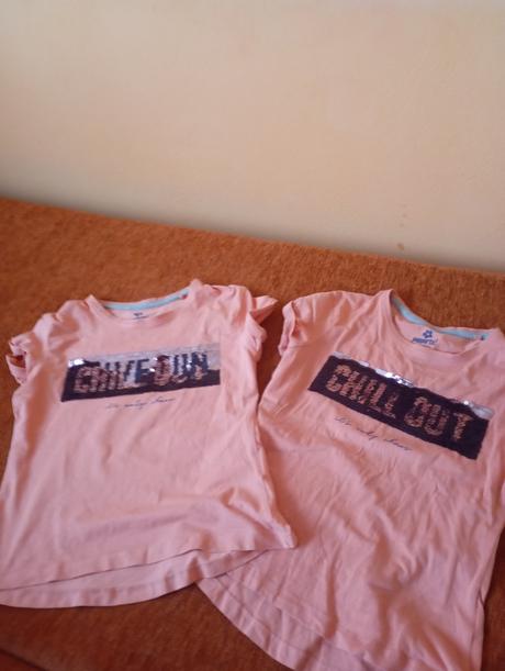 Tričká 10ks s krátkym rukávom 146/152, 146