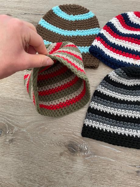 Pletené čiapky, baby,92