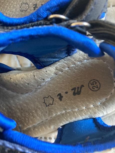 Športové sandále 25, 25