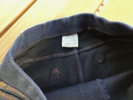 Modre jegginsy zara 140cm, zara,140