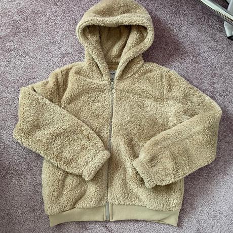 Hnedá kožušinová bundička, takko,146