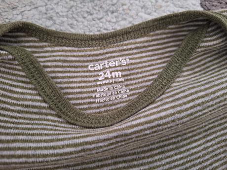 Dlhe body 92, carter's,92