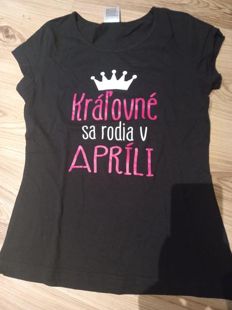 Tričko s nápisom, alles,s