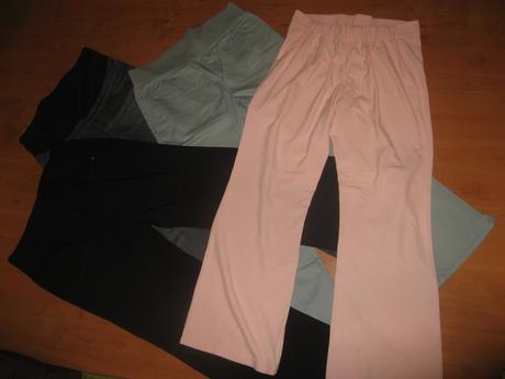 Tehotenské nohavice, l