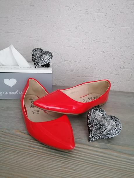 Lakované balerínky 36, 36