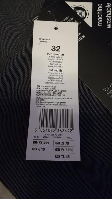 Pánske nohavice, f&f,32