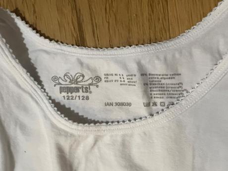 Dievcenske bavlnene elasticke tielka 4ks, lupilu,122