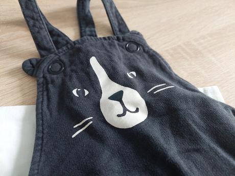 Biele body + lacláče mačička lindex veľ.80, lindex,80