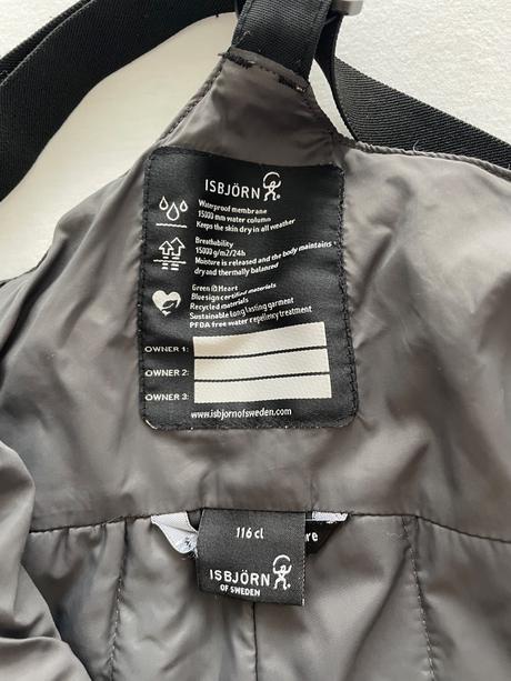 Zimné nohavice dievčenské isbjorn, 116