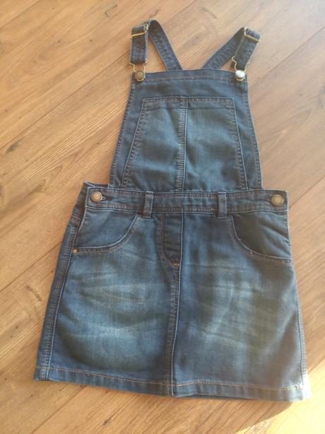 Dievčenské riflové šaty na traky, george,116