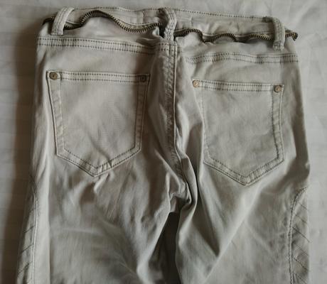 Elastické svetlo sivé rifle, one love denim, xxs, denim,xs