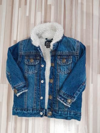 Riflová bundička, denim,74