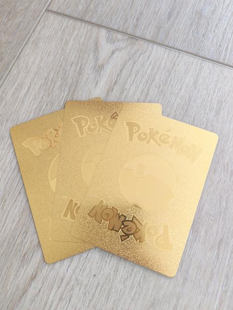 Zlaté pokémon karty, 