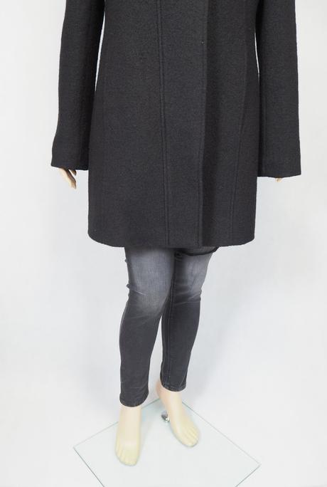 Kvalitný čierny kabát street one, street one,42