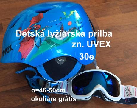 Lyžiarska prilba chlapčenská zn.uvex, o46-50cm, uvex,xs
