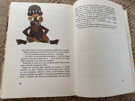 Krásna stará kniha pippi dlhá pančucha lindgr,