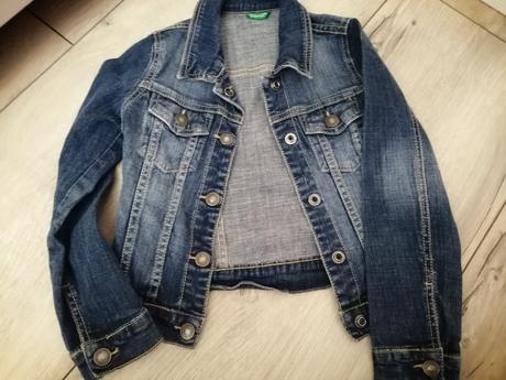 Riflíková bundička, košeľa, benetton, zara, 122–134