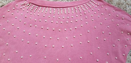 Svetrik s perličkami, orsay,s