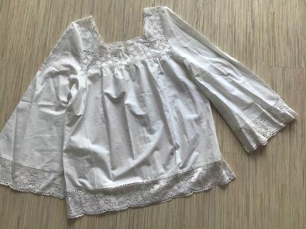 Krasna bluzka s krajkou /81, m