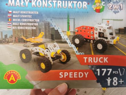 Kovová skladačka 177ks, 