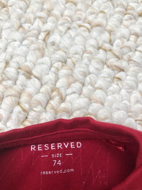 Tričko reserved, reserved,74