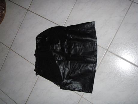 Koženková sukna, l