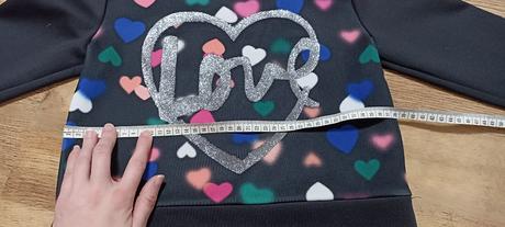 Mikina total girl 7-8r., 128