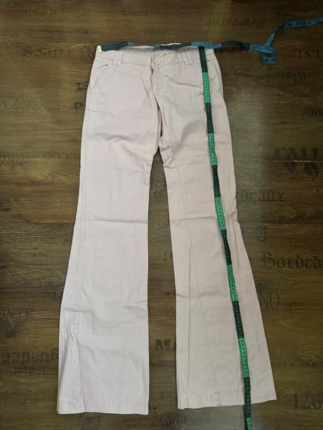 Ružové nohavice zara v.34, zara,34