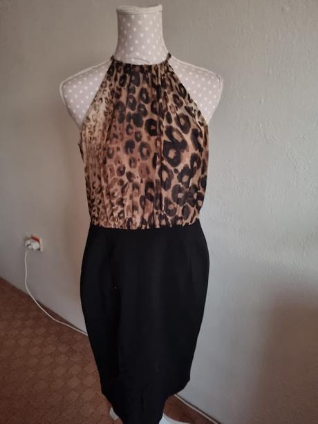 Kombinované šaty zara veľ. l, zara,l