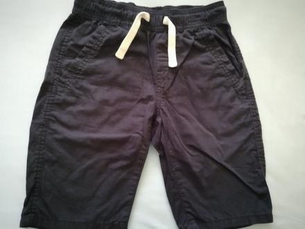 Modré šortky lindex veľ 7-8 rokov, lindex,122