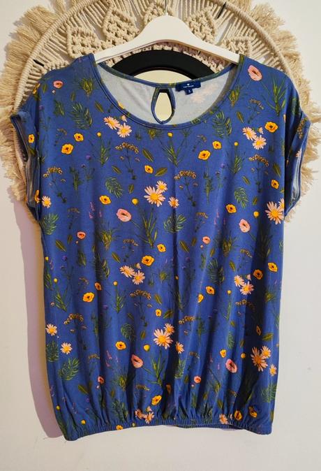 Kvietkované tričko tom tailor, tom tailor,s