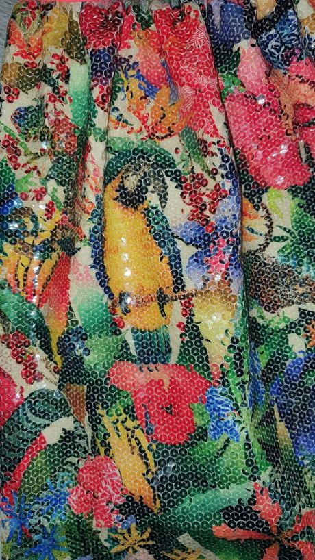 Flitrovana sukna, 134/140, h&m,134