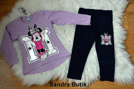 Detská bavlnené súpravička minnie, 86 - 128
