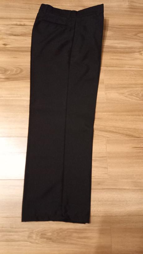 Čierne slávnostné nohavice pre chlapca, 152