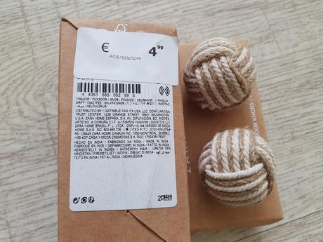 Úchytky na dvere s uzlom, 