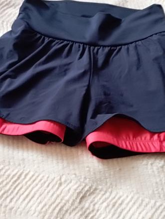 Šortky na bicykel, decathlon,s