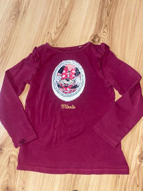 Minnie premieňacie tričko v. 134, c&a,134