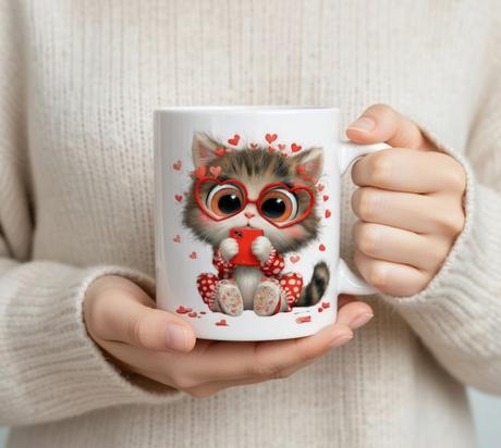 Hrnček z lásky mačička, 