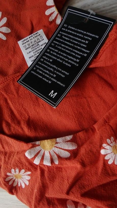 Dámska blúzka/košeľa, oranžová, v. l/xl, xl