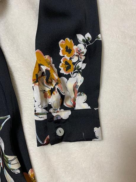 Tenké letné šaty s kvetmi, l / m