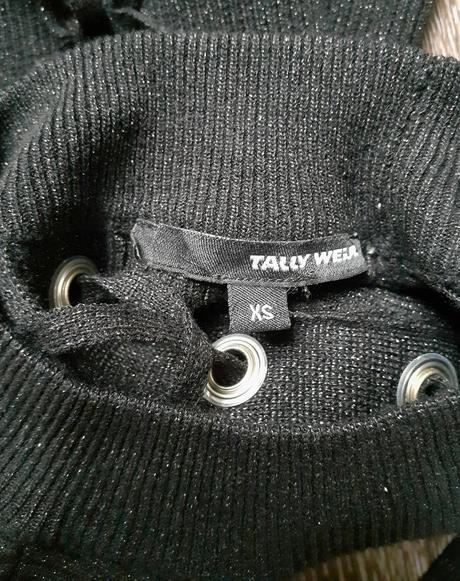 Trblietavý svetrík, tally weijl,xs