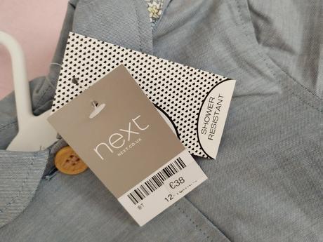 Kabátik do dažďa, next,86