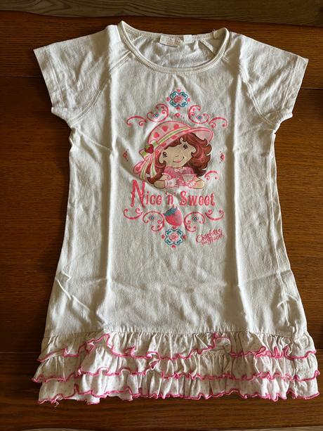 Tunika jahôdka a tričko s ružičkami dvojbalenie, 116